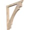 Ekena Millwork Merced Traditional Smooth Outlooker, Douglas Fir, 5 1/2"W x 48"D x 48"H OUT06X48X48MRC01SDF - alternate 1